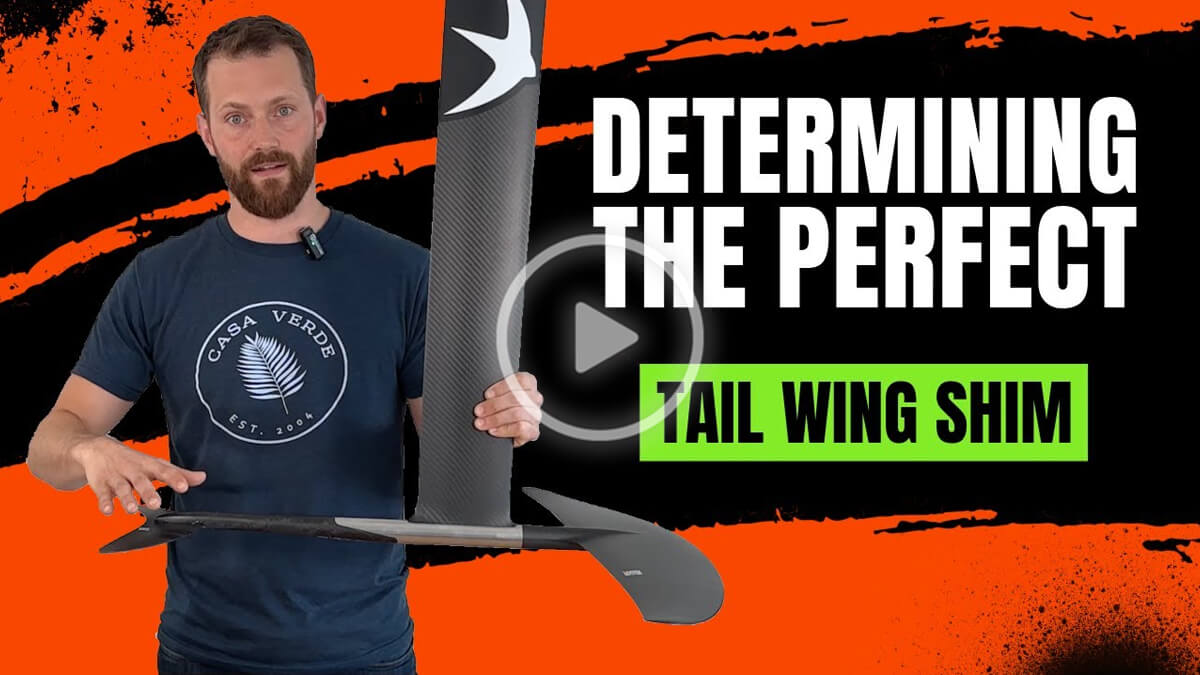 How Does Tail Wing Shimming Work? Foiling Magazine