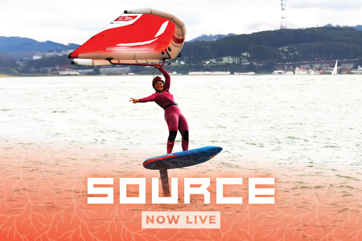 Starboard release the new learner-friendly SOURCE wing - Foiling